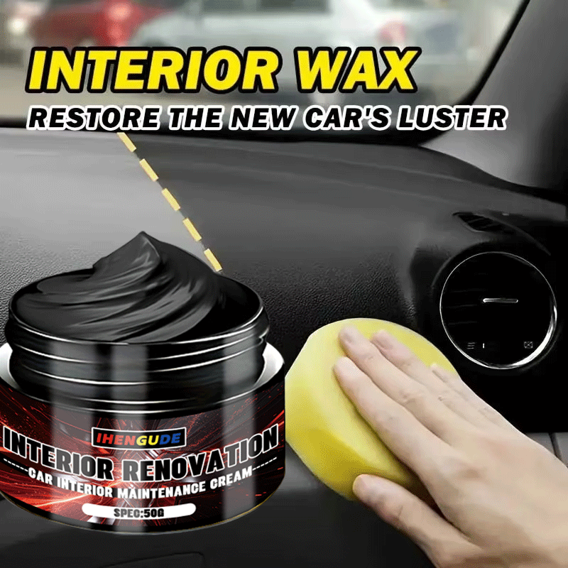 Leather Cleaner Interior - كريم صيانة داخلية السيارة 50 جرام،
