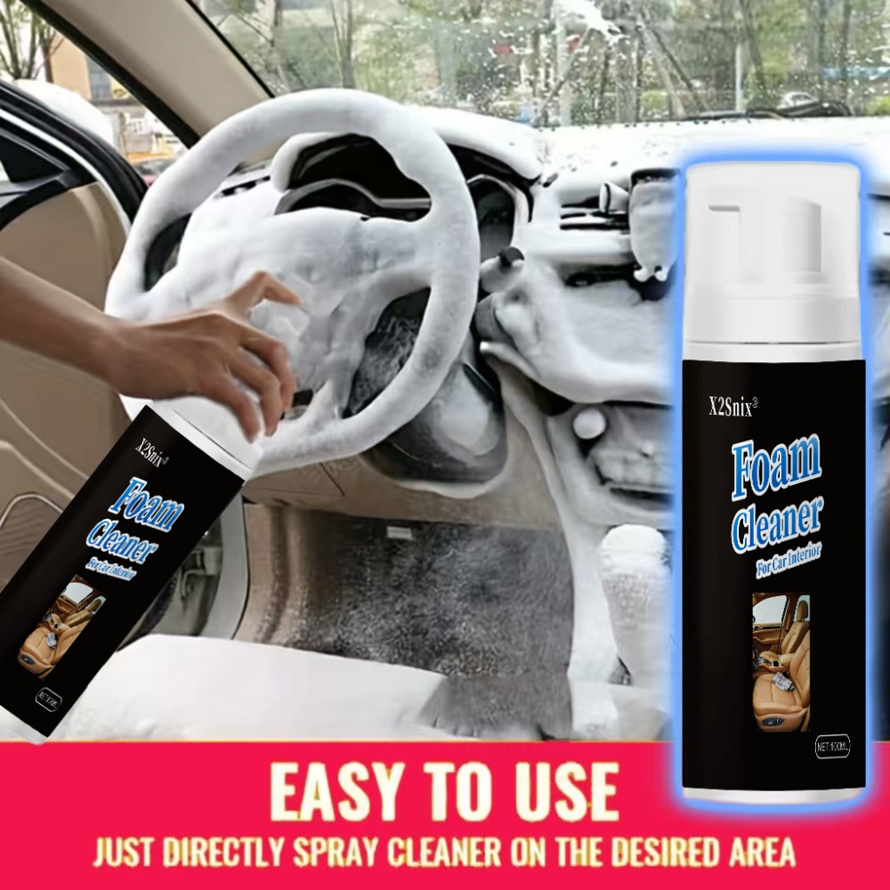 Leather Cleaner Interior - منظف رغوي متعدد الوظائف جديد لإزالة