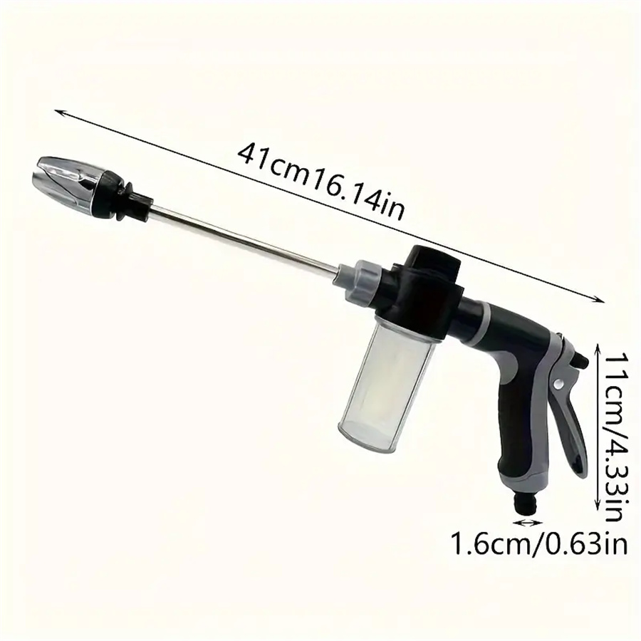 مسدس ماء جديد لغسيل السيارات ب - مراجعة Pressure Washer Foam Gun وسعره