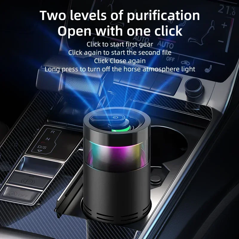 منقي هواء صغير مع أعواد عطرية، - مراجعة Odor Eliminator Car وسعره