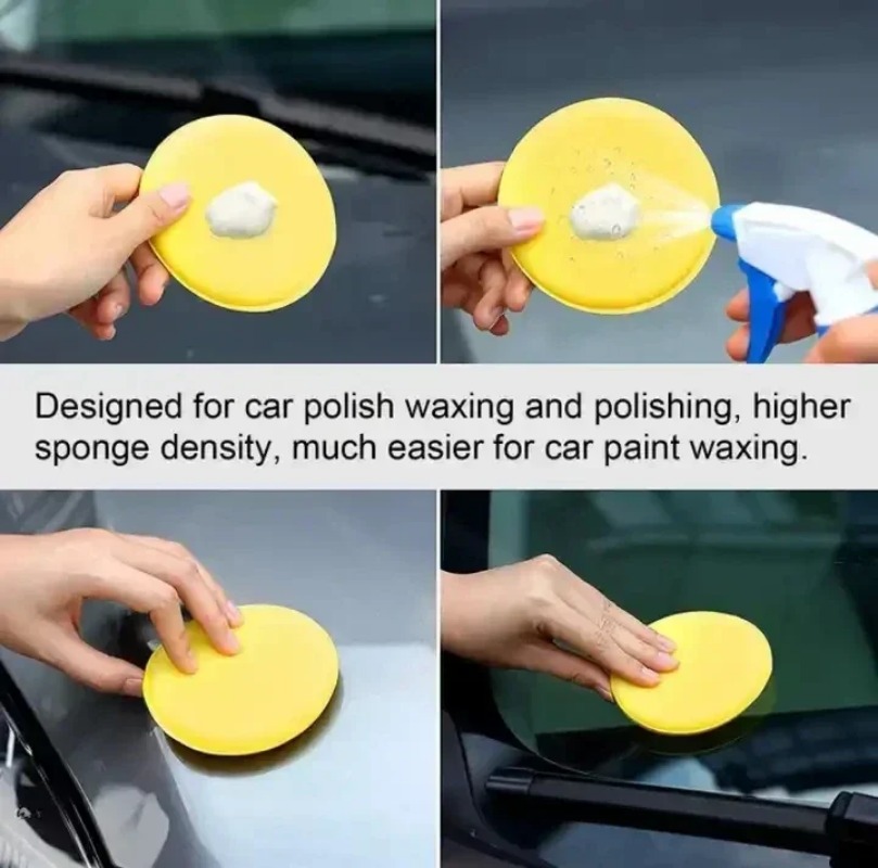 6 قطع من وسادة توزيع الشمع الر - مراجعة Wax Applicator Pad وسعره
