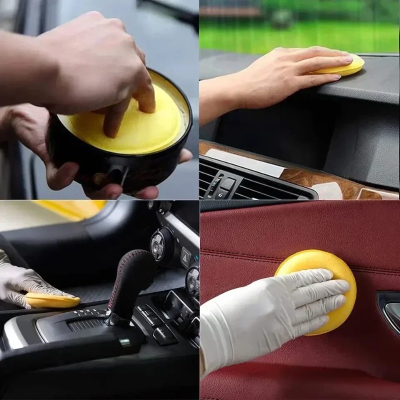 6 قطع من وسادة توزيع الشمع الر - مراجعة Wax Applicator Pad وسعره