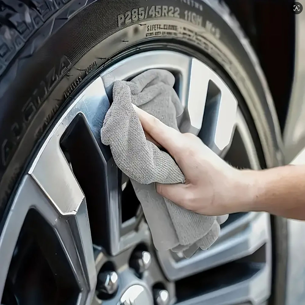 مناشف تنظيف سميكة من الألياف ا - مراجعة Microfiber Towel Detailing وسعره