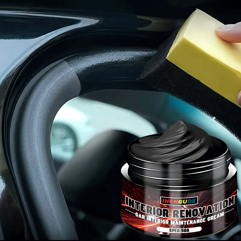 كريم صيانة داخلية السيارة 50 ج - مراجعة Leather Cleaner Interior وسعره