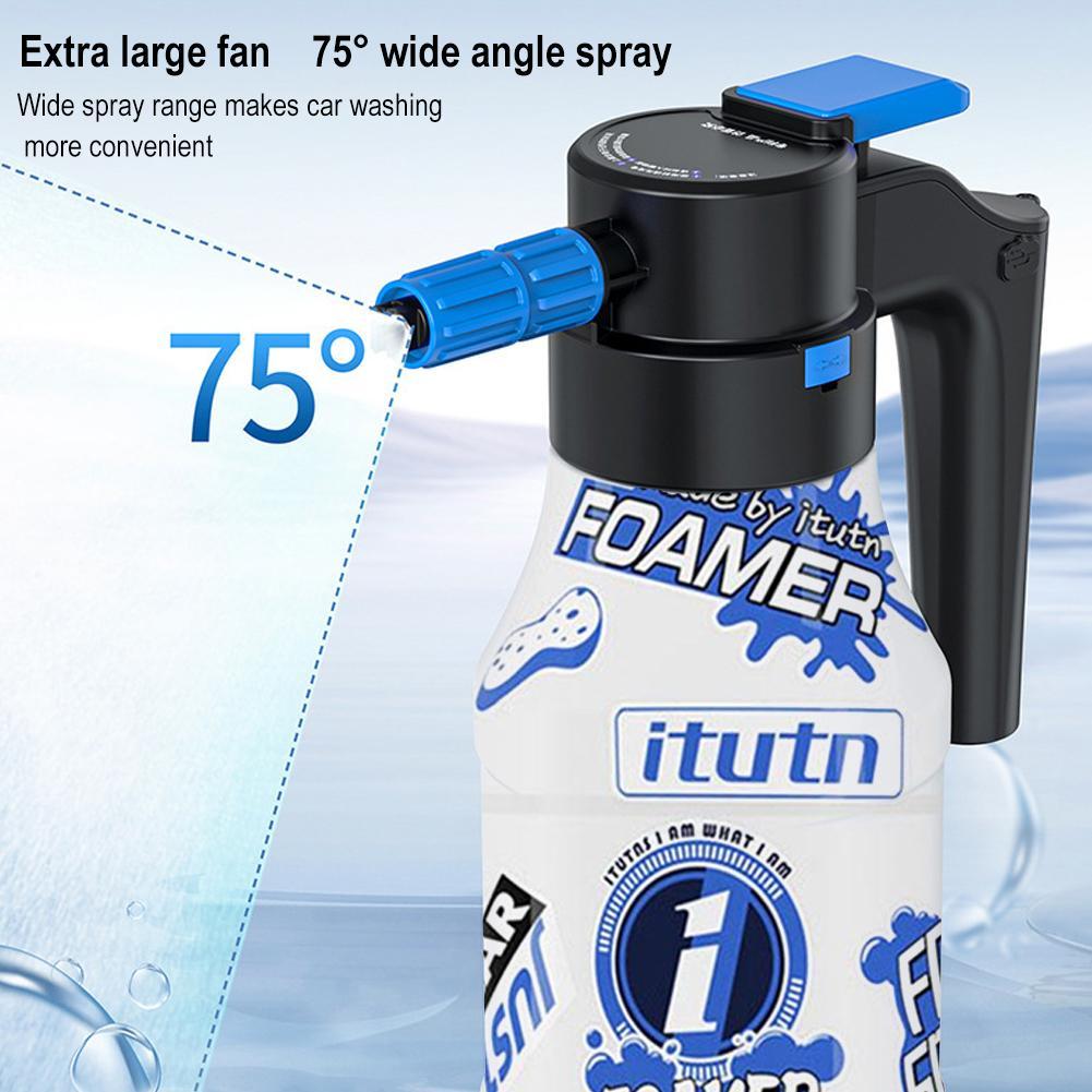 بخاخ رغوة كهربائي لغسيل السيار - مراجعة Pressure Washer Foam Gun وسعره