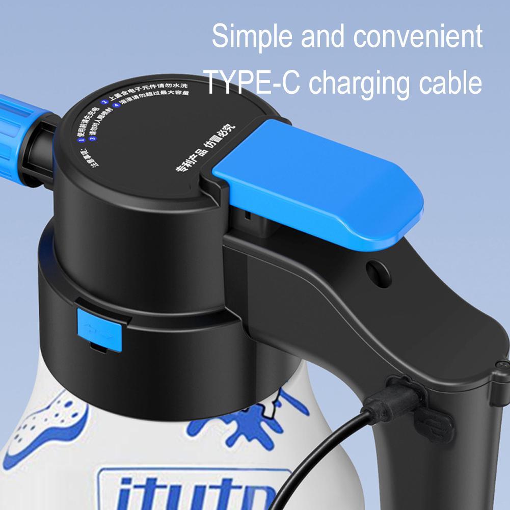بخاخ رغوة كهربائي لغسيل السيار - مراجعة Pressure Washer Foam Gun وسعره