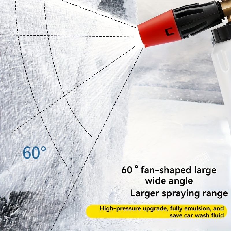 مدفع رغوة غسيل السيارات 33.8 أ - مراجعة Pressure Washer Foam Gun وسعره