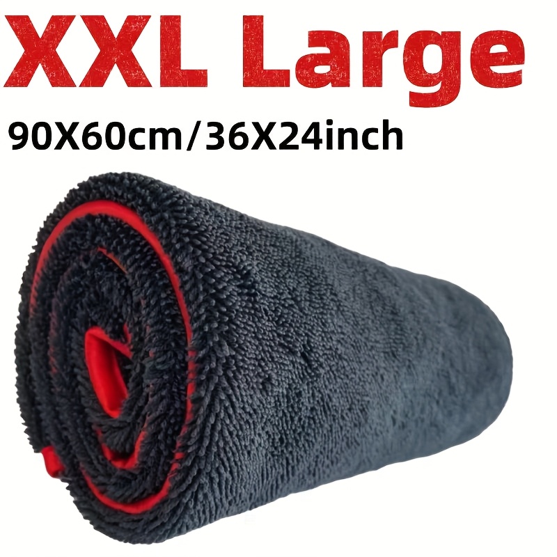 منشفة سيارة فائقة الامتصاص XXL - مراجعة Microfiber Towel Detailing وسعره