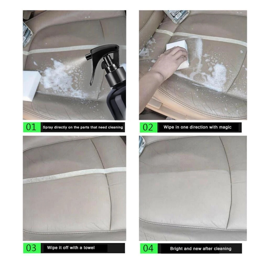 بخاخ تنظيف داخلي للسيارات فائق - مراجعة Leather Cleaner Interior وسعره