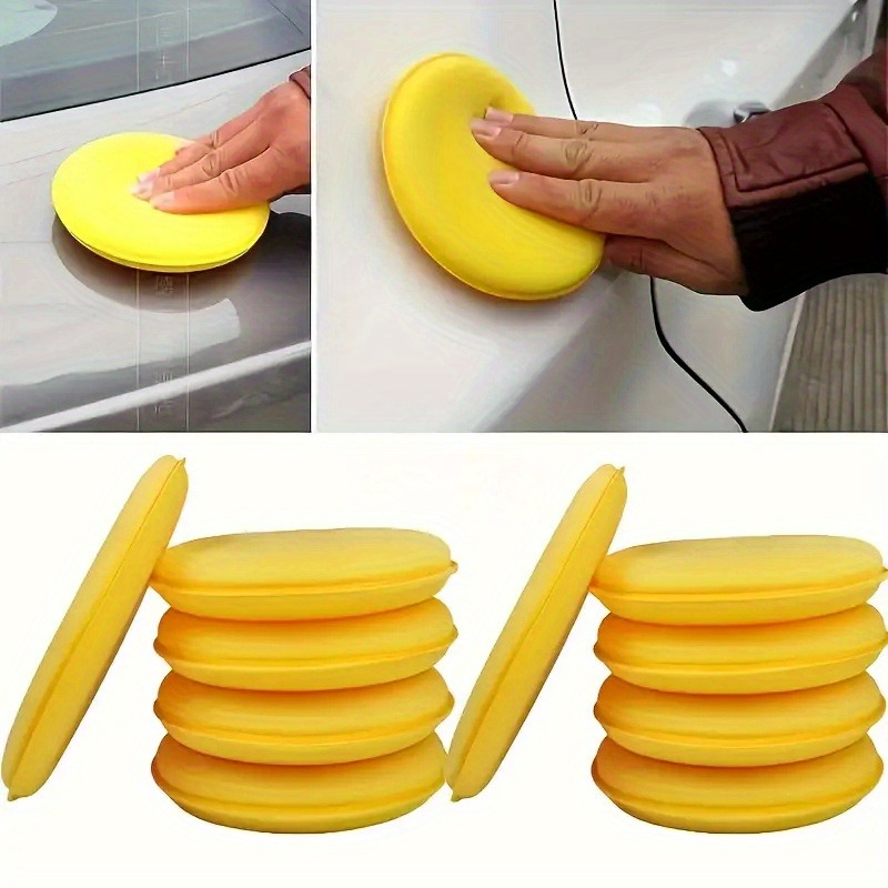 1/5 قطع إسفنجة تلميع السيارات  - مراجعة Wax Applicator Pad وسعره
