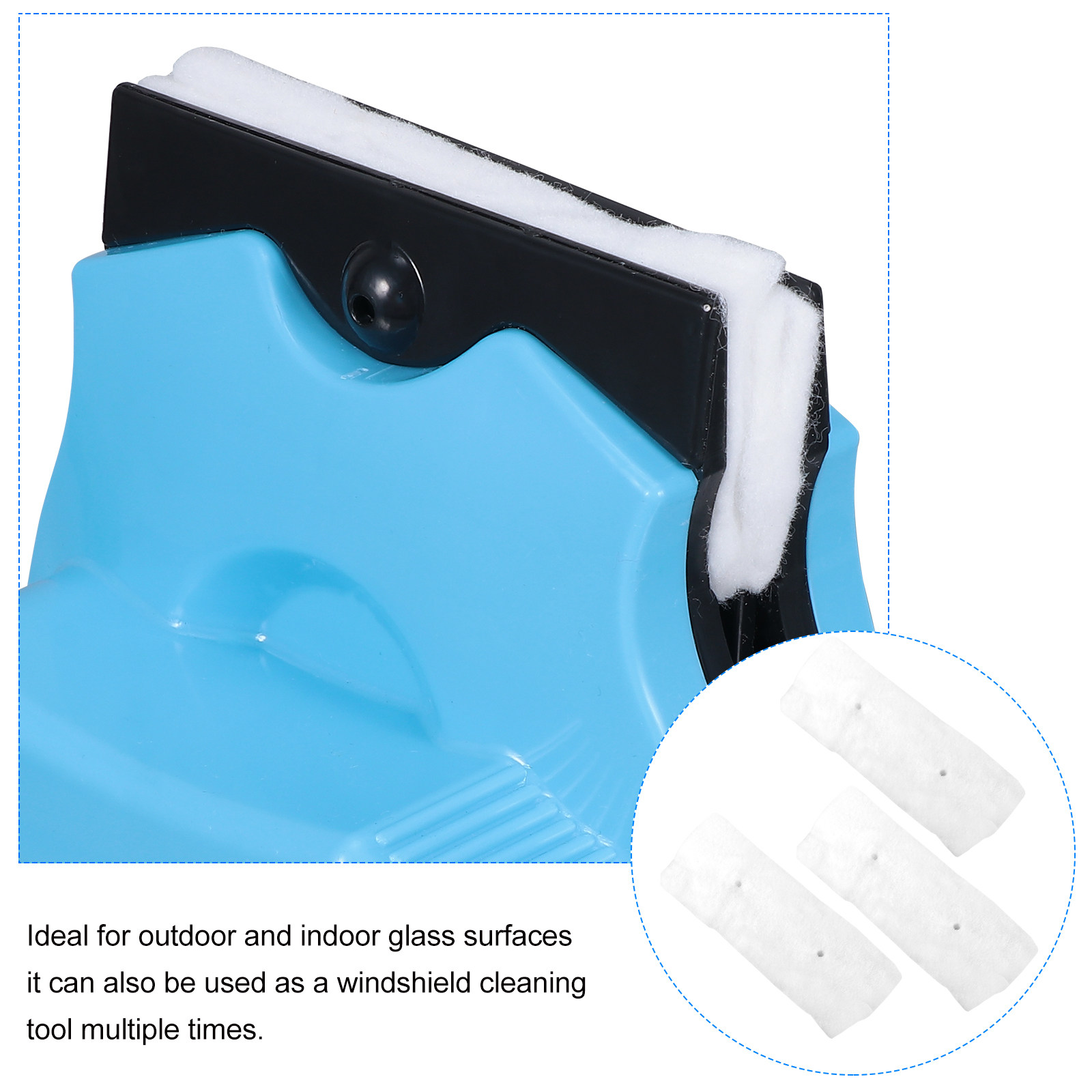 30 قطعة من وسادات القطن البديل - مراجعة Glass Cleaner Streak وسعره