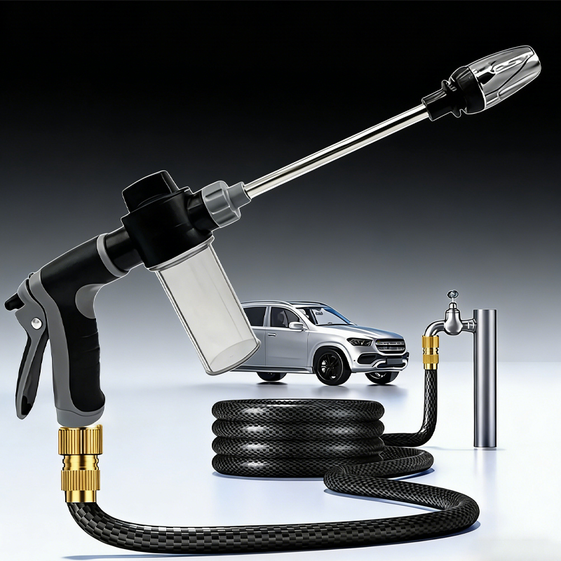 مسدس غسيل سيارات عالي الضغط، ل - مراجعة Pressure Washer Foam Gun وسعره